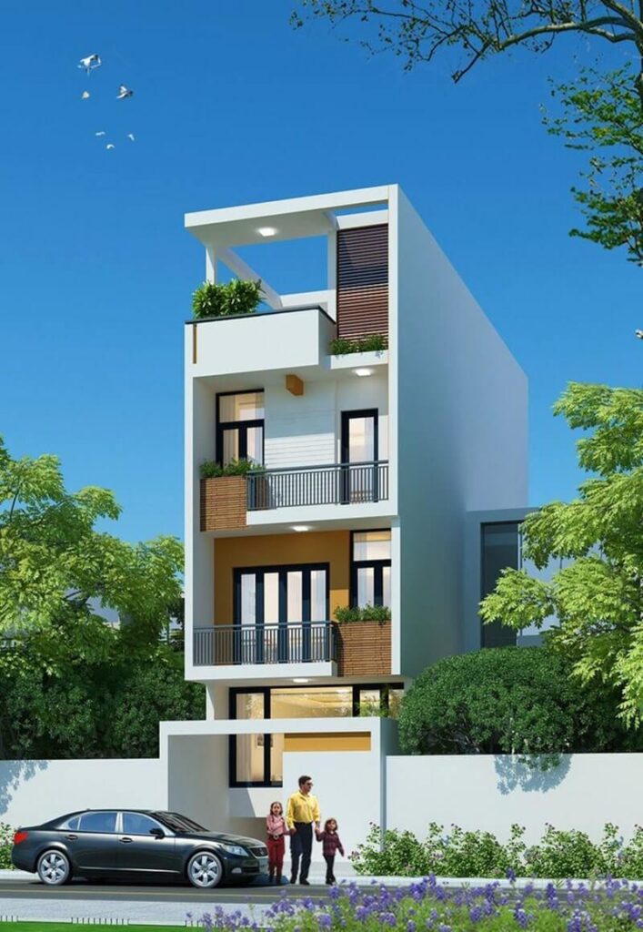 Các Mẫu Nhà 3 Tầng 1 Tum Thịnh Hành